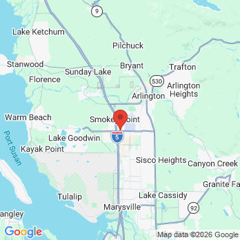 Map to Smokey Point Family Dentistry office in Arlington, WA
