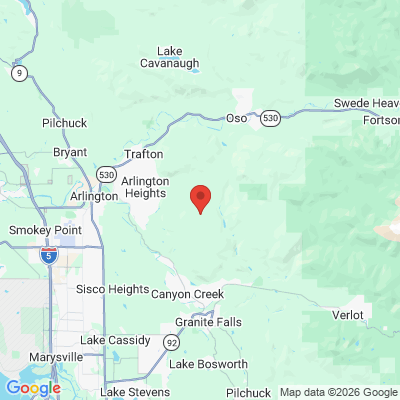 Map to  office in Arlington, WA