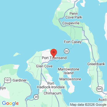 Map to Uptown Dental Clinic office in Port Townsend, WA