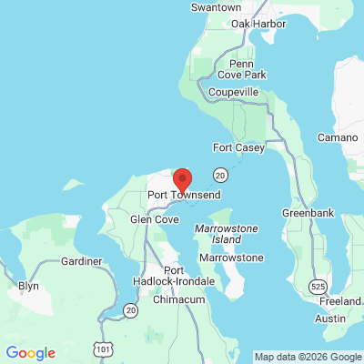 Map to Uptown Dental Clinic office in Port Townsend, WA
