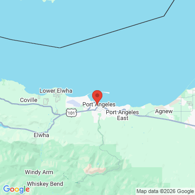 Map to  office in Port Angeles, WA