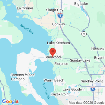 Map to Nathan Bird Family Dentistry office in Stanwood, WA