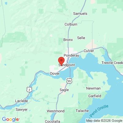 Map to  office in Sandpoint, ID