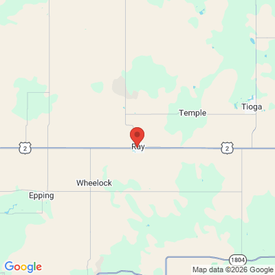 Map to  office in Ray, ND