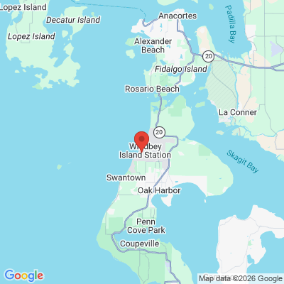Map to  office in Oak Harbor, WA