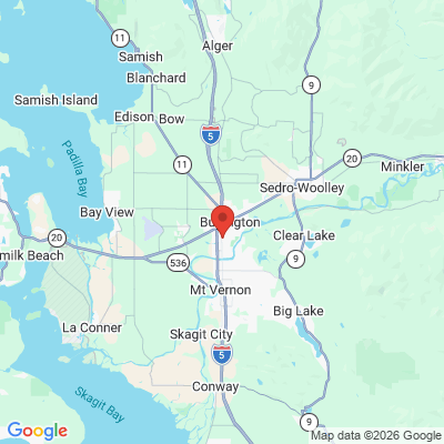Map to  office in Burlington, WA