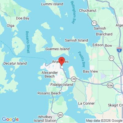 Map to  office in Anacortes, WA