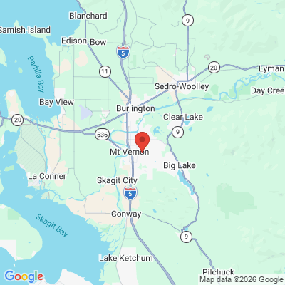 Map to  office in Mount Vernon, WA