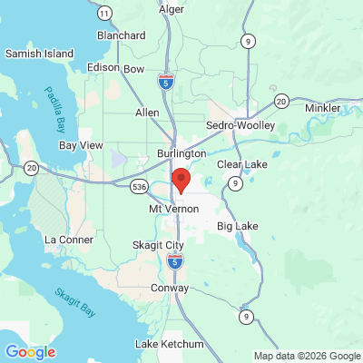 Map to  office in Mount Vernon, WA