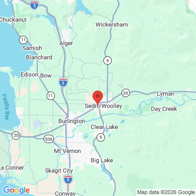 Map to  office in Sedro Woolley, WA