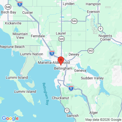 Map to  office in Bellingham, WA