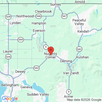 Map to Ellis Dentistry office in Everson, WA