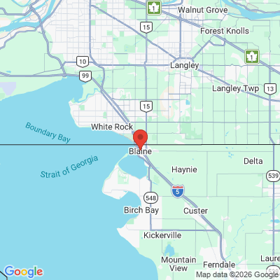 Map to  office in Blaine, WA