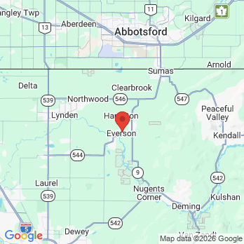 Map to Everson Dental Clinic office in Everson, WA