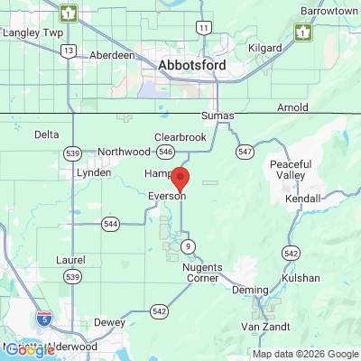 Map to  office in Nooksack, WA