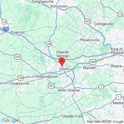 Map to  office in Exton, PA