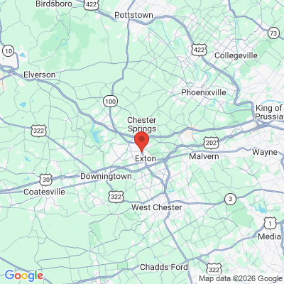 Map to  office in Exton, PA