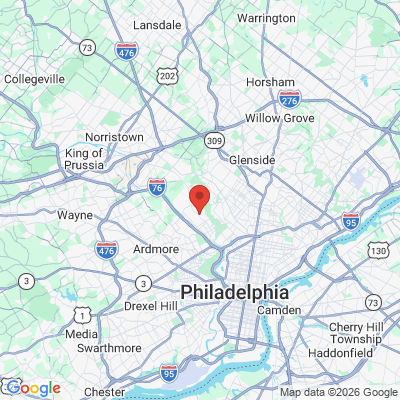 Map to  office in Philadelphia, PA