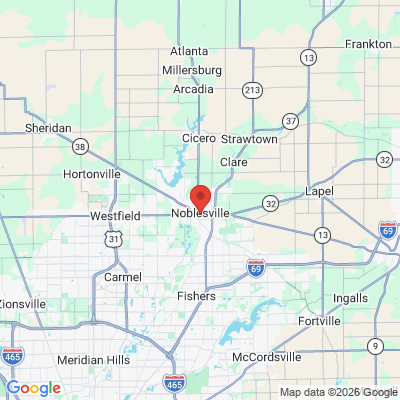 Map to  office in Noblesville, IN