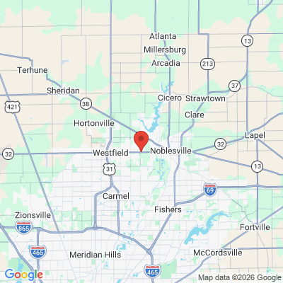 Map to  office in Noblesville, IN