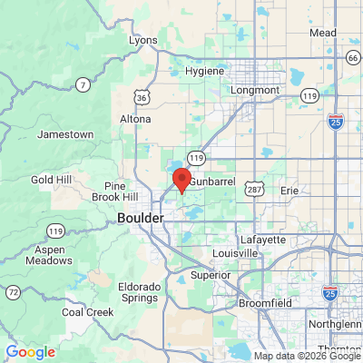 Map to  office in Boulder, CO