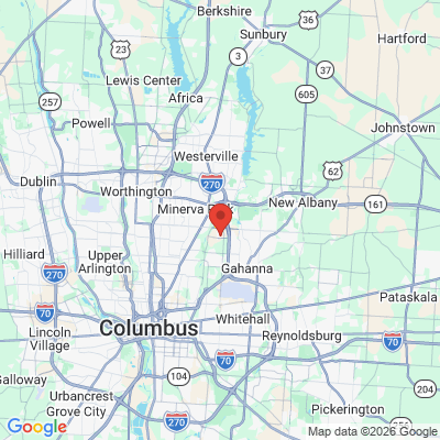 Map to  office in Columbus, OH