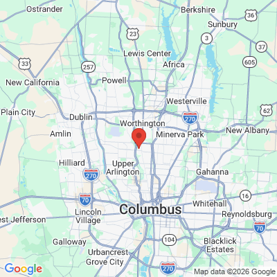 Map to  office in Columbus, OH