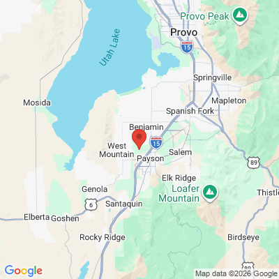 Map to  office in Santaquin, UT