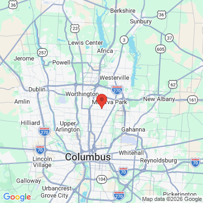 Map to  office in Columbus, OH
