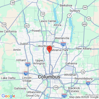 Map to  office in Columbus, OH