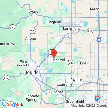 Map to BOCO Dental & Prosthodontics office in Boulder, CO