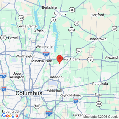 Map to  office in Columbus, OH