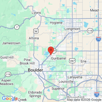 Map to Performance Dental Center - Second floor of the building office in Boulder, CO