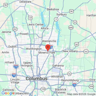 Map to  office in Columbus, OH