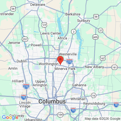 Map to  office in Columbus, OH