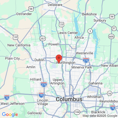 Map to  office in Columbus, OH