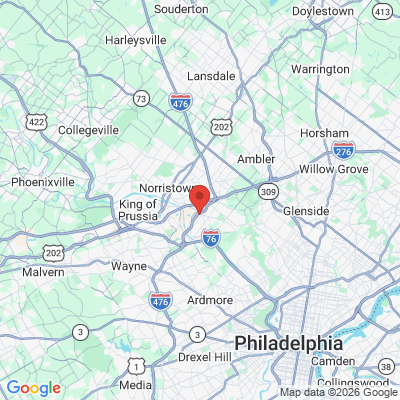 Map to  office in Conshohocken, PA