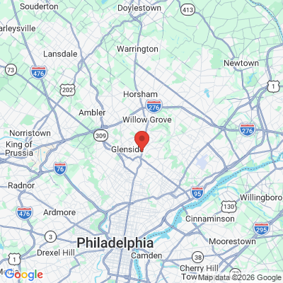 Map to  office in Jenkintown, PA