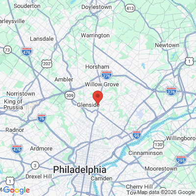 Map to  office in Jenkintown, PA