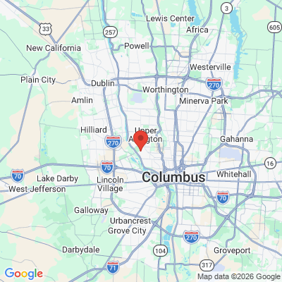 Map to  office in Columbus, OH
