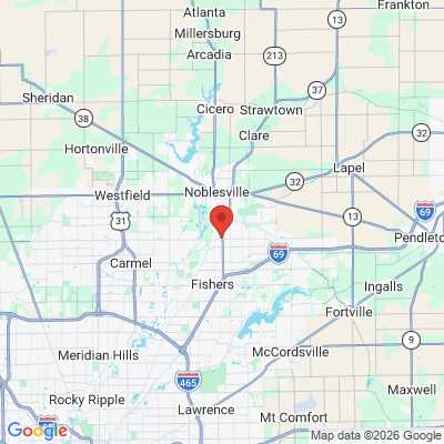 Map to  office in Noblesville, IN