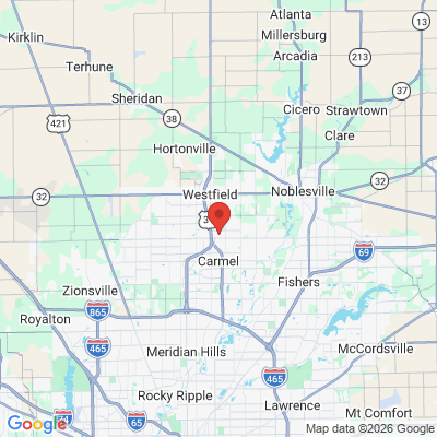 Map to  office in Carmel, IN