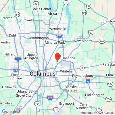 Map to  office in Columbus, OH