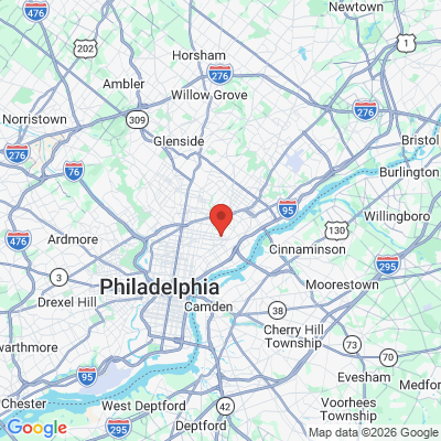 Map to  office in Philadelphia, PA
