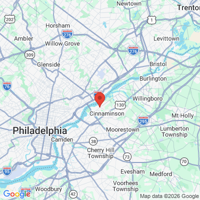 Map to  office in Riverton, NJ