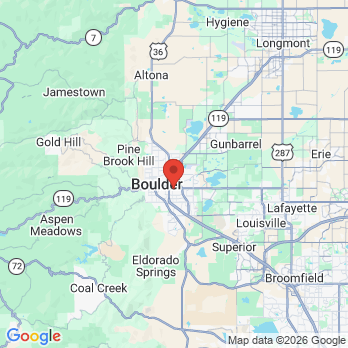 Map to Mindful Dentistry with Dr. Alesia Bergan office in Boulder, CO