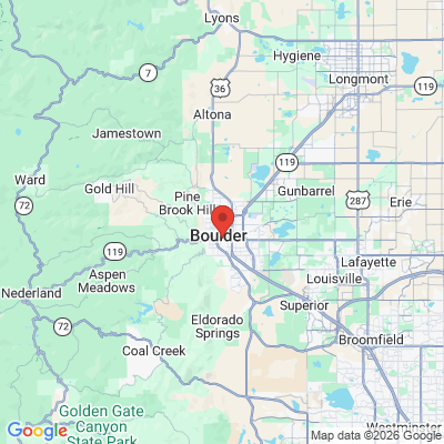 Map to  office in Boulder, CO
