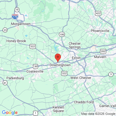 Map to  office in Downingtown, PA