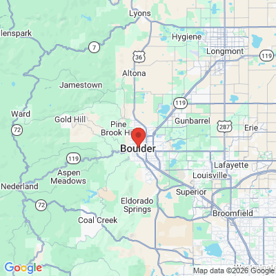 Map to  office in Boulder, CO