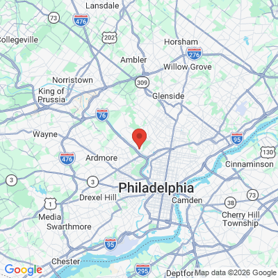 Map to  office in Philadelphia, PA
